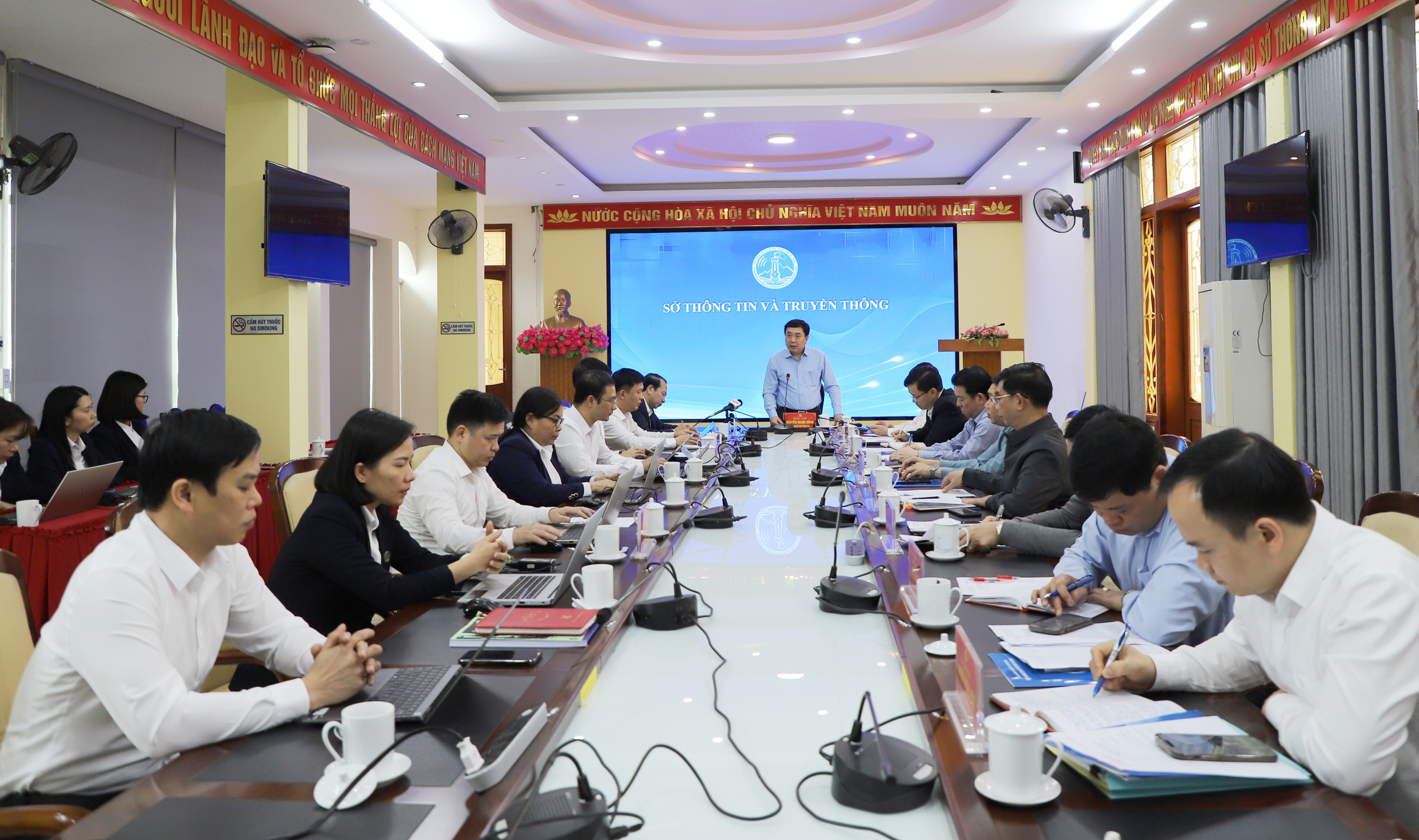 Quyền Bí thư Tỉnh ủy Nguyễn Mạnh Dũng: Cần xác định chuyển đổi số là động lực cho phát triển
