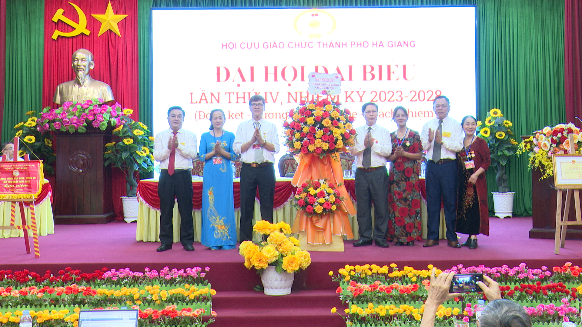 Đại hội Hội Cựu giáo chức thành phố Hà Giang nhiệm kỳ 2023-2028